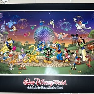 Walt Disney World lithograph